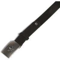adidas Golf Originals - Monogram Leather Belt - Black AW26