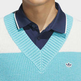 adidas Golf Originals - Oversized Vest - Light Aqua AW26