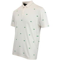 adidas Golf Originals - Printed Trefoil Polo - Chalk White AW25