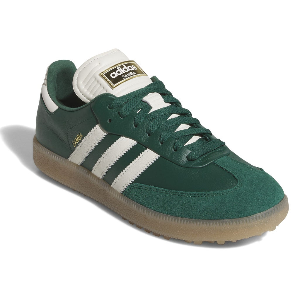 adidas Golf Originals - Samba Spikeless Shoes - Collegiate Green SS25