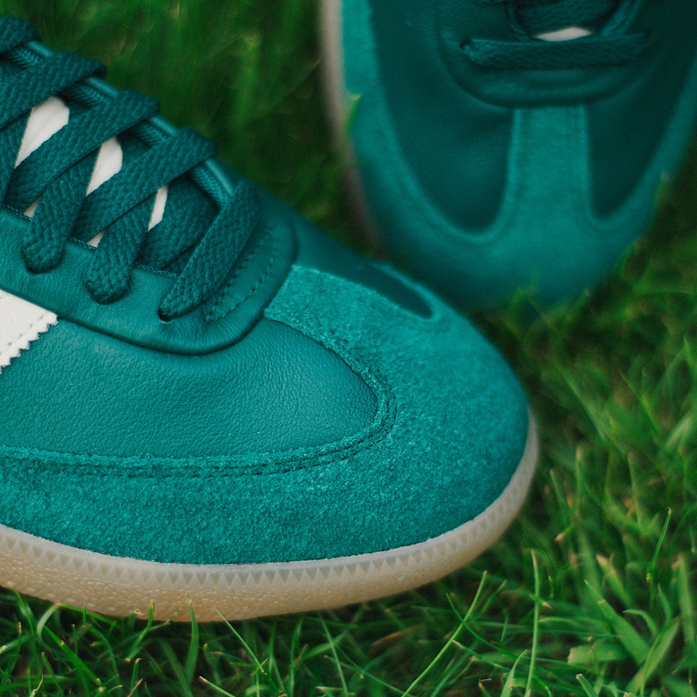 adidas Golf Originals - Samba Spikeless Shoes - Collegiate Green SS25