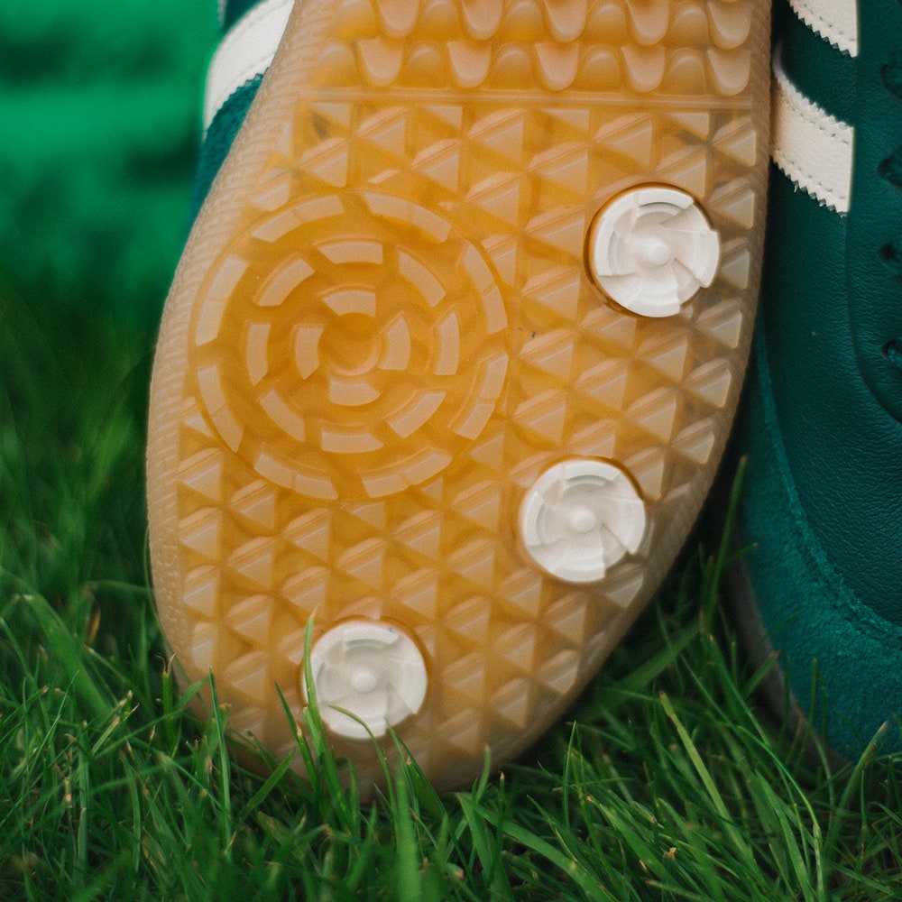 adidas Golf Originals - Samba Spikeless Shoes - Collegiate Green SS25