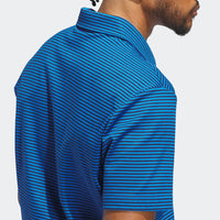 adidas Golf Originals - Stripe Pique Polo - Bluebird AW25