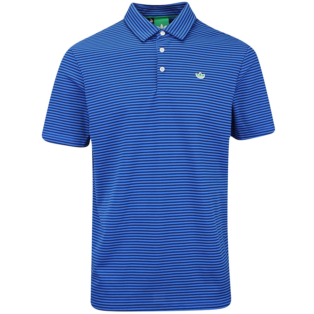adidas Golf Originals - Stripe Pique Polo - Bluebird AW25
