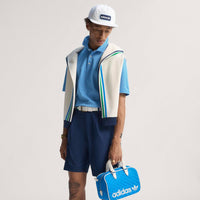 adidas Golf Originals - Stripe Pique Polo - Clear Sky AW25