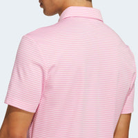 adidas Golf Originals - Stripe Pique Polo - Clear Pink AW26