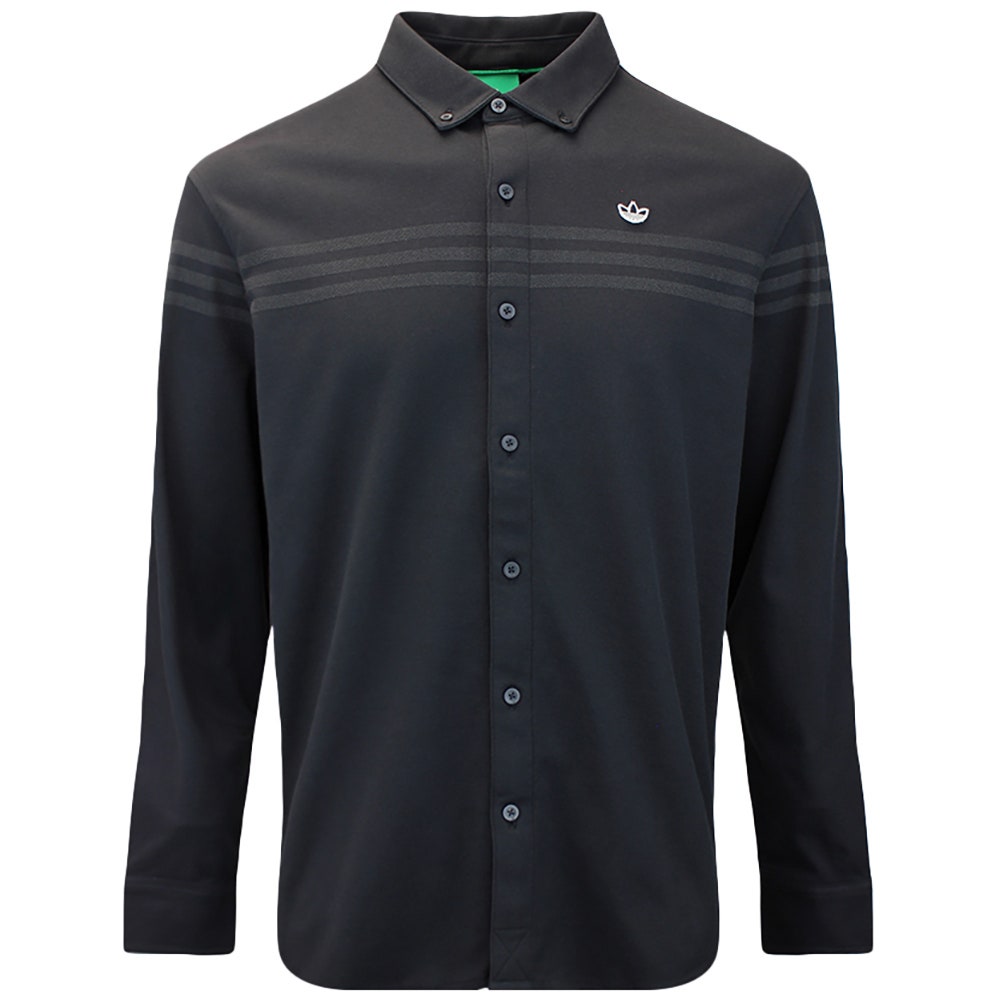 adidas Golf Originals - Twistknit Button Up LS - Black AW26