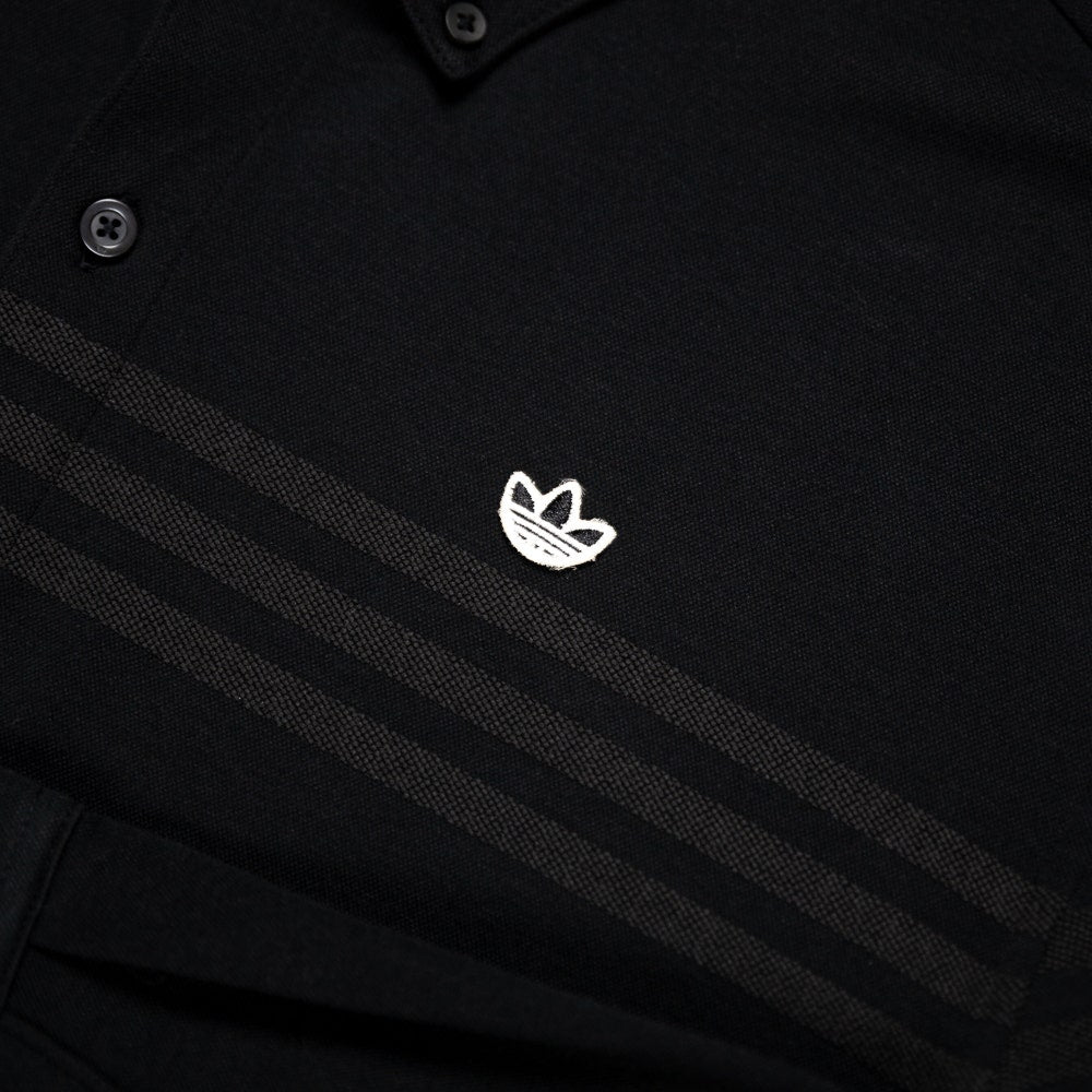 adidas Golf Originals - Twistknit Button Up LS - Black AW26