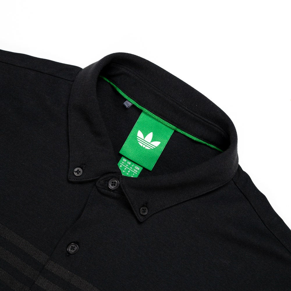 adidas Golf Originals - Twistknit Button Up LS - Black AW26