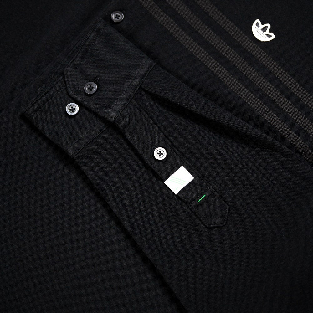 adidas Golf Originals - Twistknit Button Up LS - Black AW26