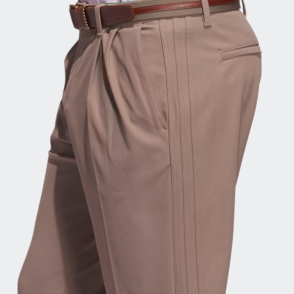 adidas Golf Originals - Twistknit Pleat Pant - Trace Brown AW25
