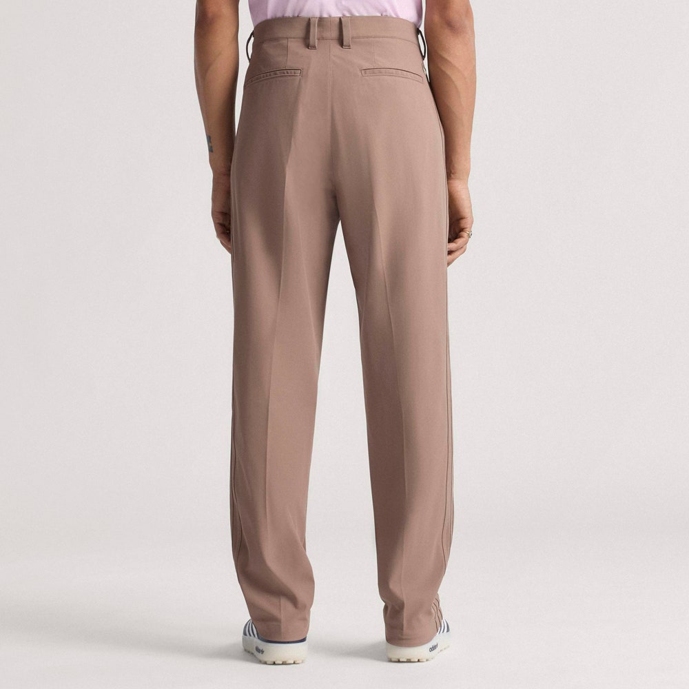 adidas Golf Originals - Twistknit Pleat Pant - Trace Brown AW25