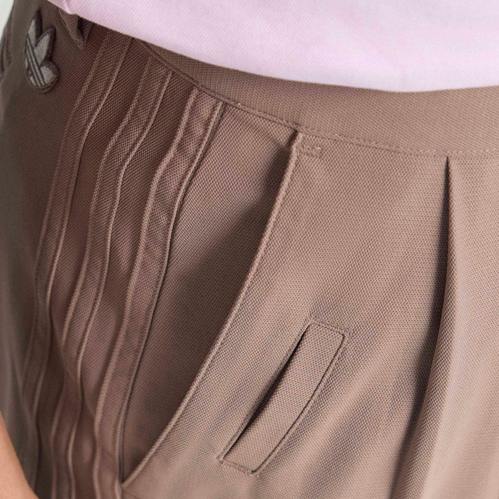 adidas Golf Originals - Twistknit Pleat Pant - Trace Brown AW25