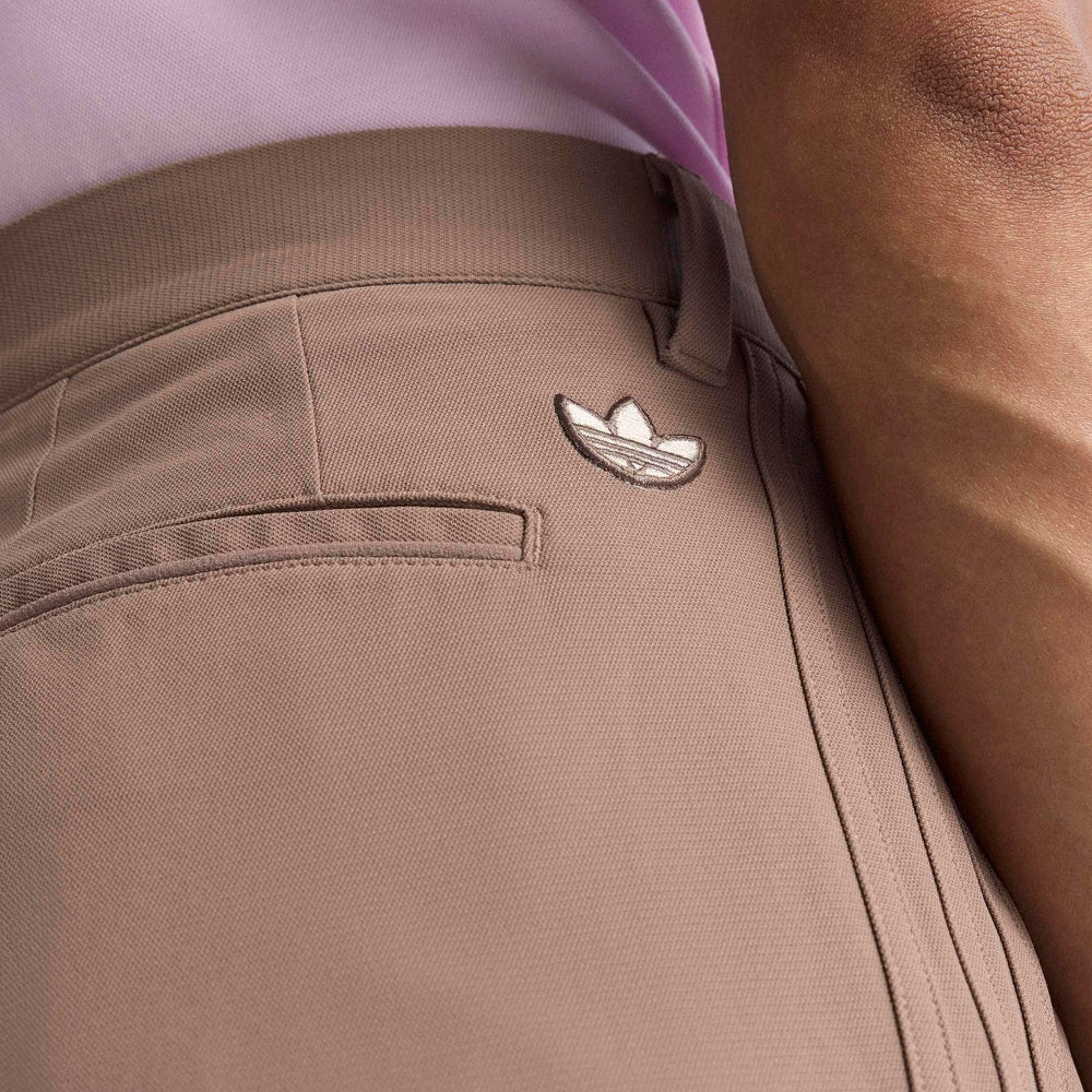 adidas Golf Originals - Twistknit Pleat Pant - Trace Brown AW25