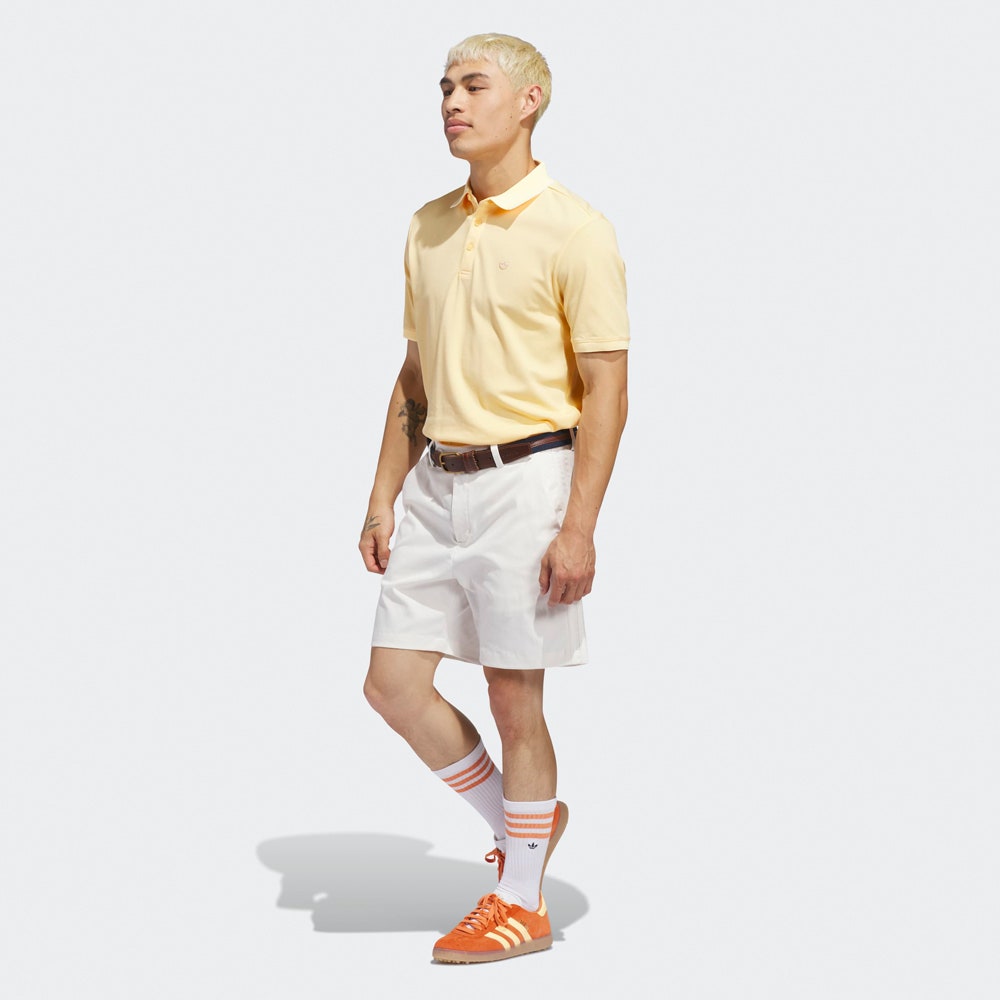 adidas Golf Originals - Twistknit Trefoil Polo - Ice Tangerine SS26
