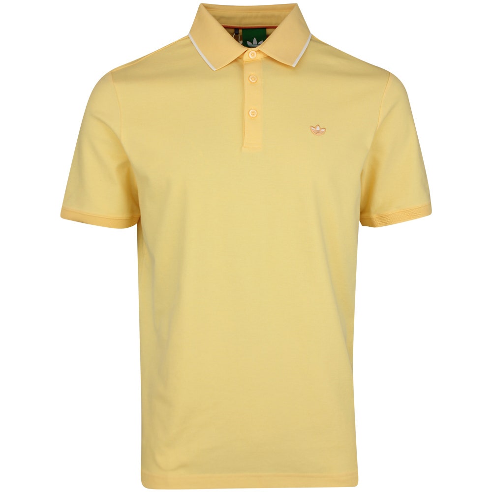 adidas Golf Originals - Twistknit Trefoil Polo - Ice Tangerine SS26