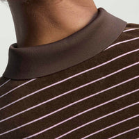 adidas Golf Originals - Velour LS Polo - Dark Brown AW25