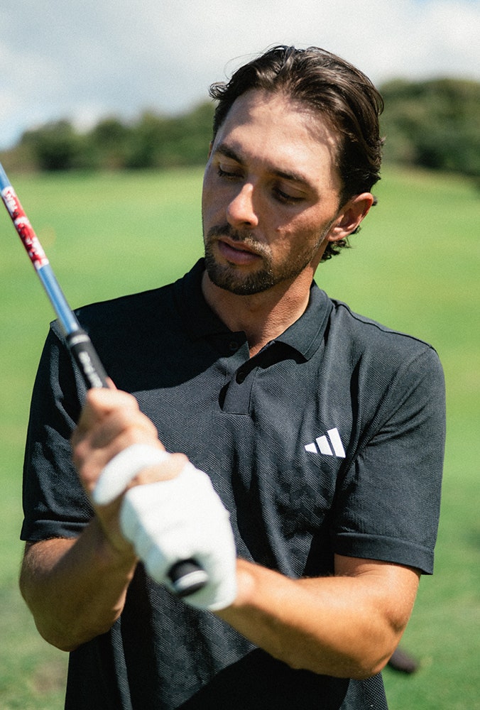 Marco Penge - Masters Thursday 2026 - adidas Polo Shirt