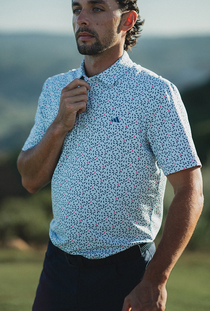 Nick Taylor - Masters Saturday 2026 - adidas Polo Shirt
