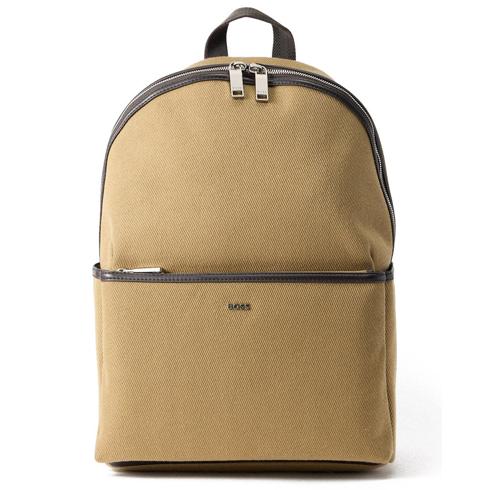 BOSS Golf Bag - Dakkar Backpack - Dark Beige SP26