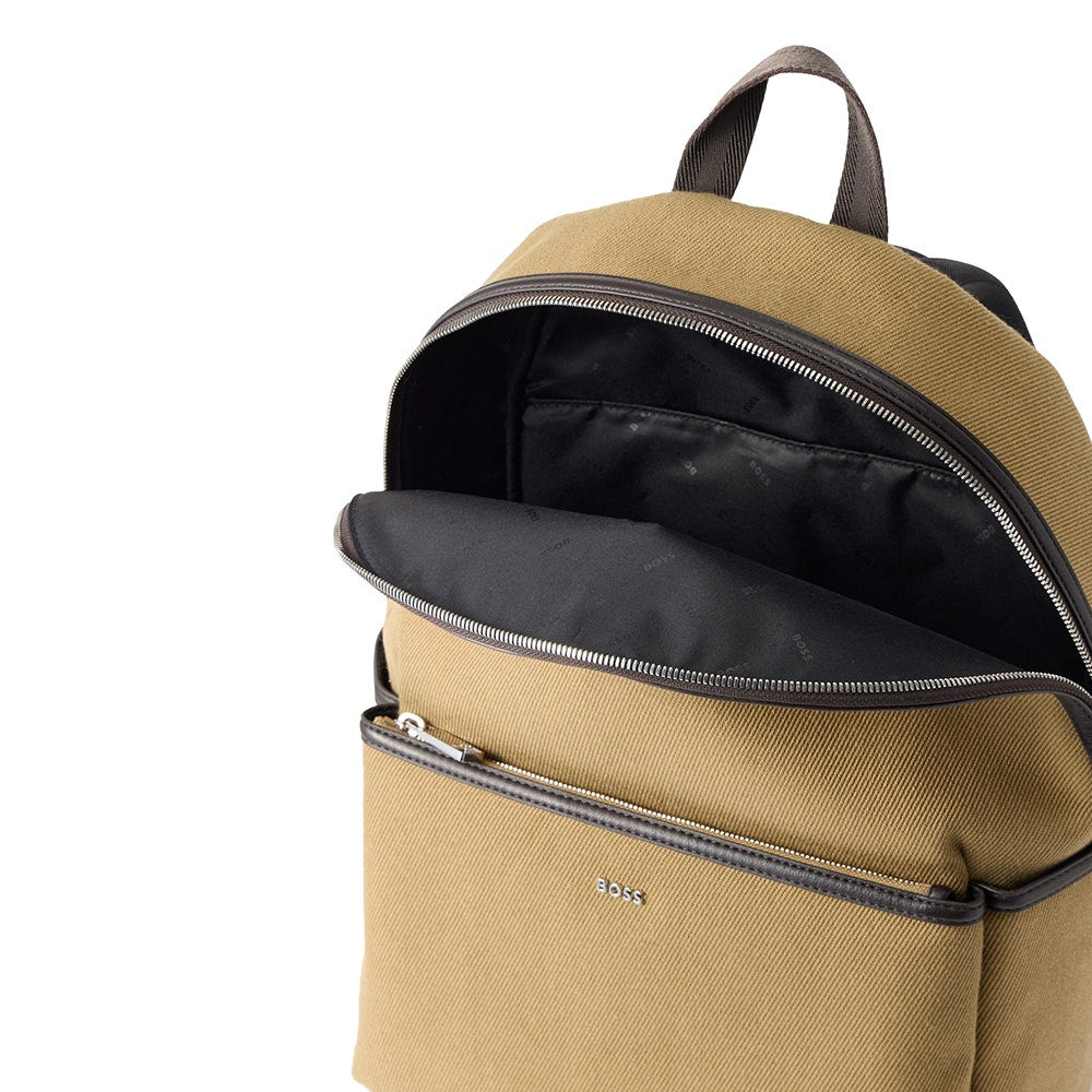 BOSS Golf Bag - Dakkar Backpack - Dark Beige SP26