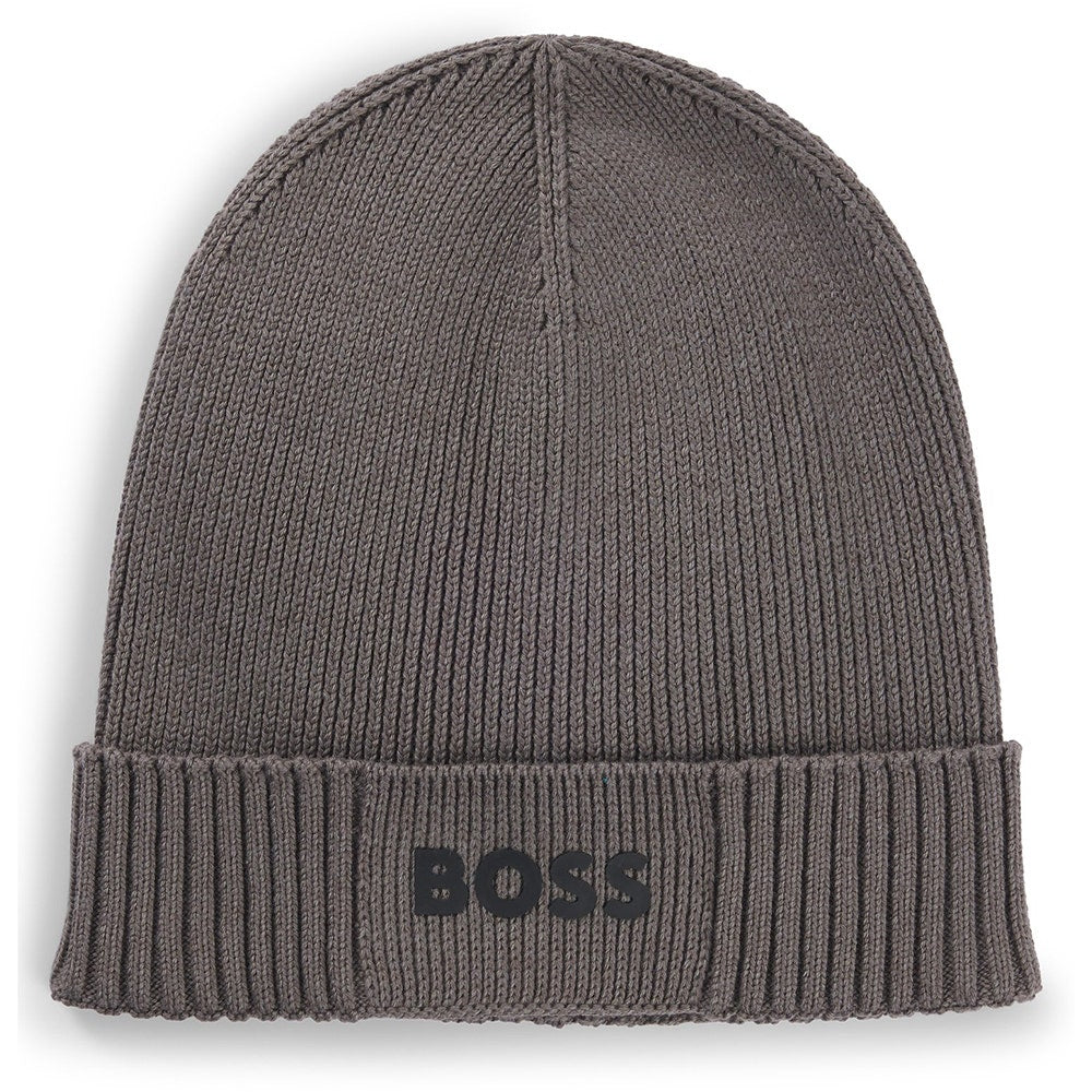 BOSS Golf Beanie - Asic Beanie-X - Light Grey WI25