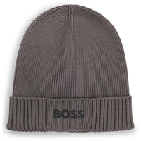 BOSS Golf Beanie - Asic Beanie-X - Light Grey WI25