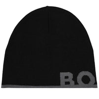 BOSS Golf Beanie - Reviso Reversible - Black WI26