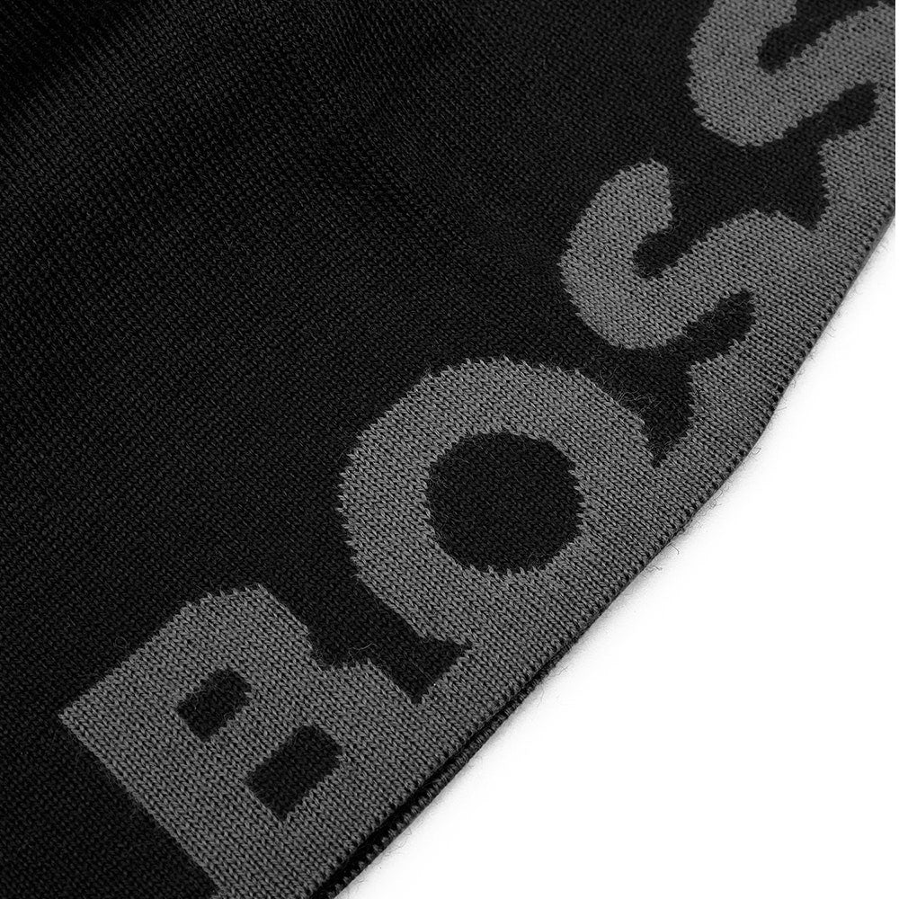 BOSS Golf Beanie - Reviso Reversible - Black WI26