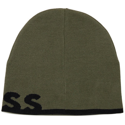 BOSS Golf Beanie - Reviso Reversible - Khaki Green WI26
