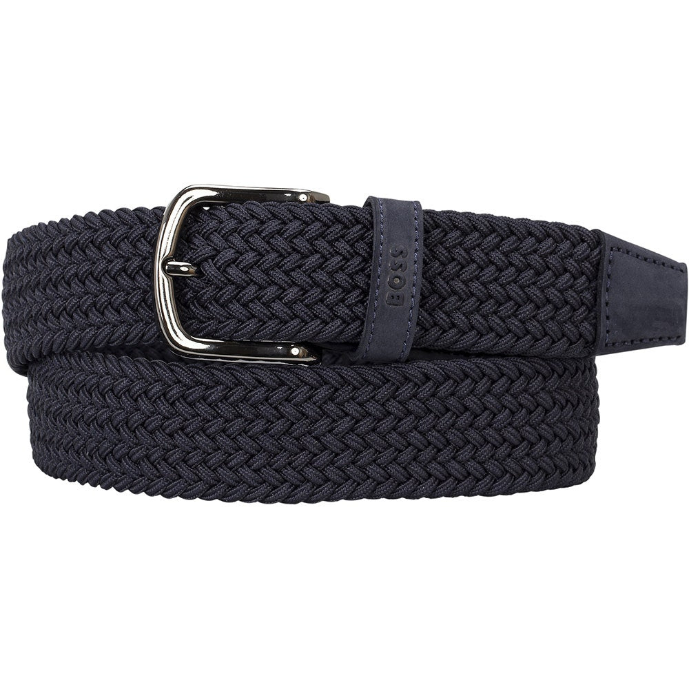 BOSS Golf Belt - Sash Woven - Dark Navy FA25