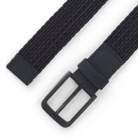 BOSS Golf Belt - Vern Woven Sz35 - Dark Navy SP26