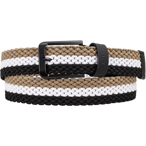 BOSS Golf Belt - Vern Woven Sz35 - Multi SU26