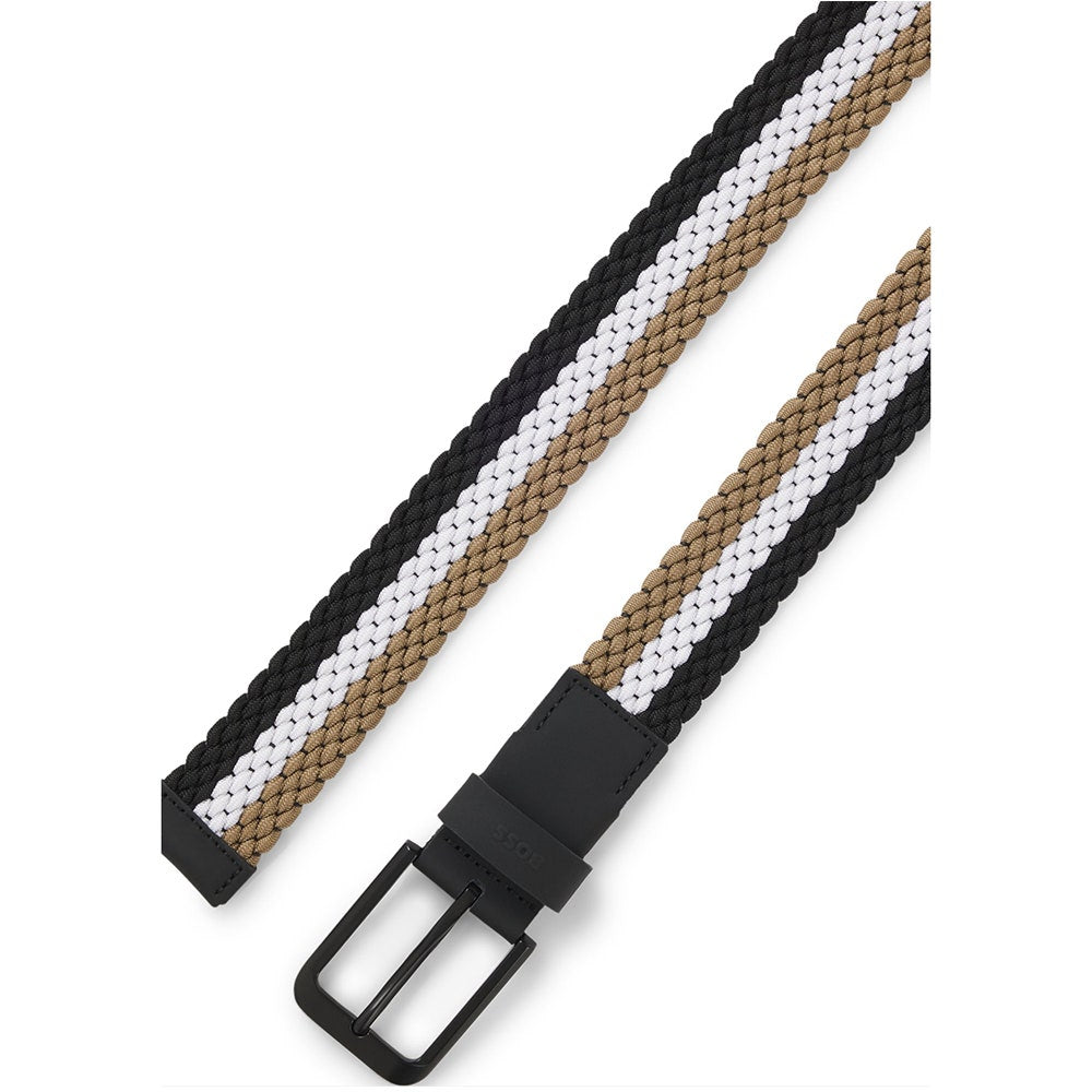 BOSS Golf Belt - Vern Woven Sz35 - Multi SU26