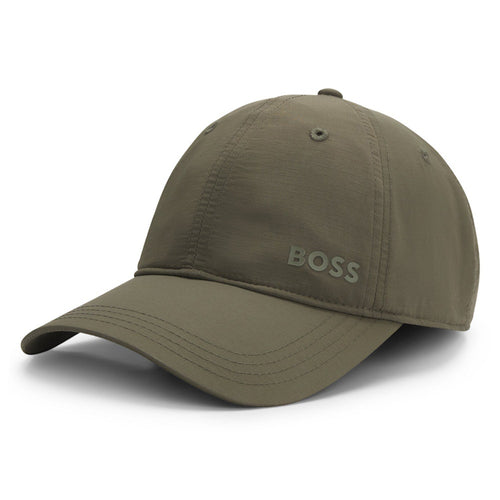 BOSS Golf Cap - Lach Ripstop - Olive Green SP26