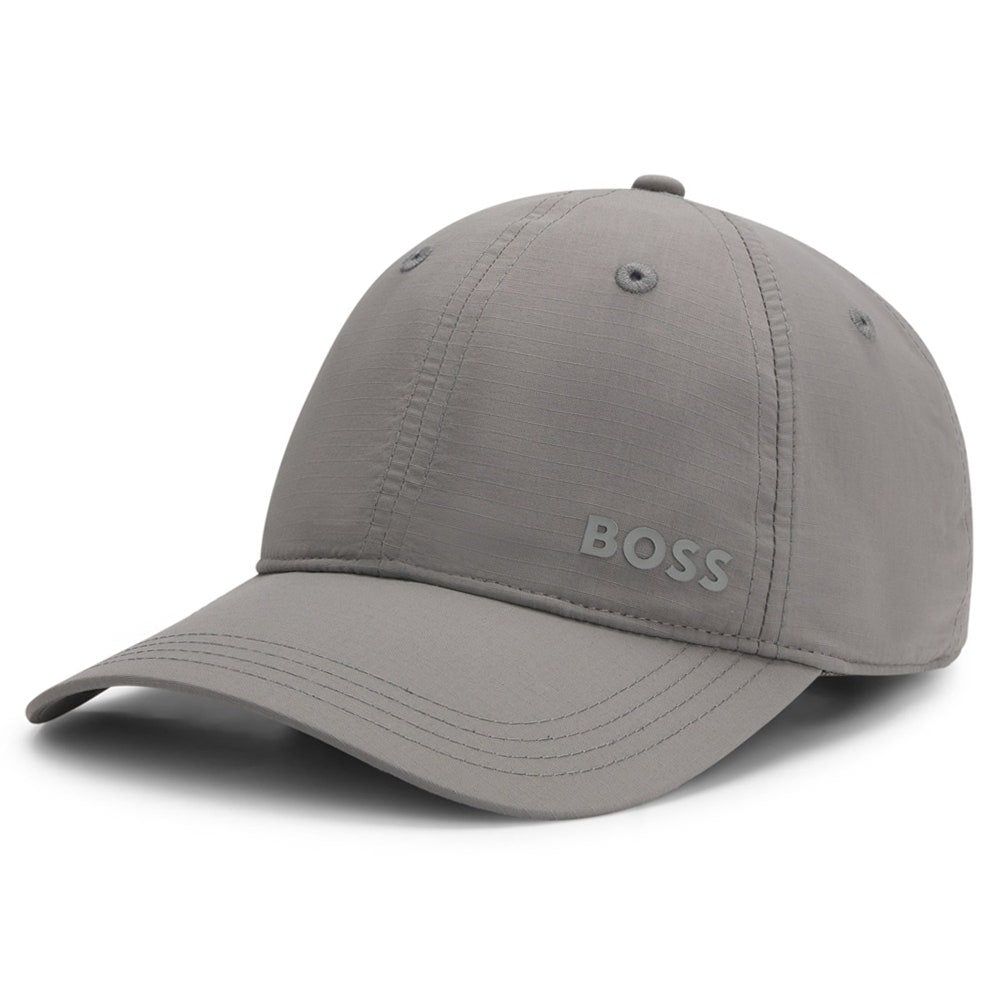 BOSS Golf Cap - Lach Ripstop - Open Grey SP26