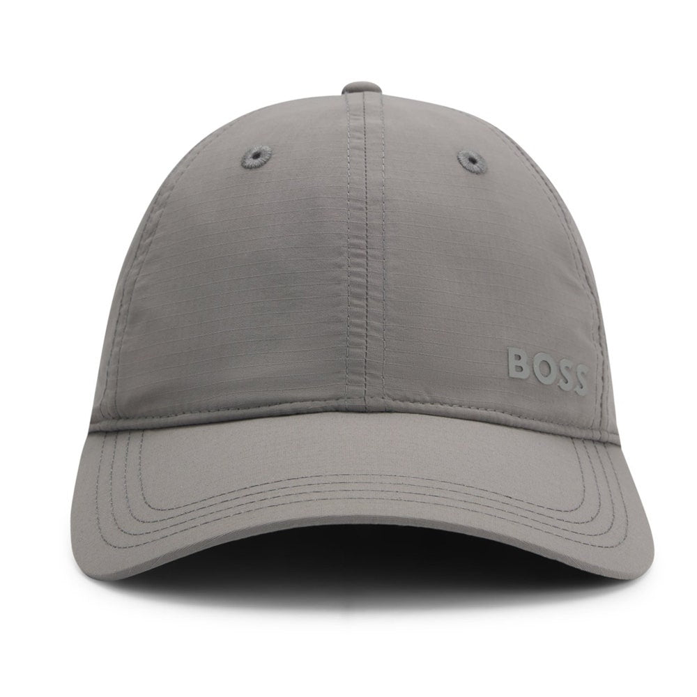 BOSS Golf Cap - Lach Ripstop - Open Grey SP26