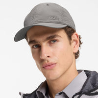 BOSS Golf Cap - Lach Ripstop - Open Grey SP26