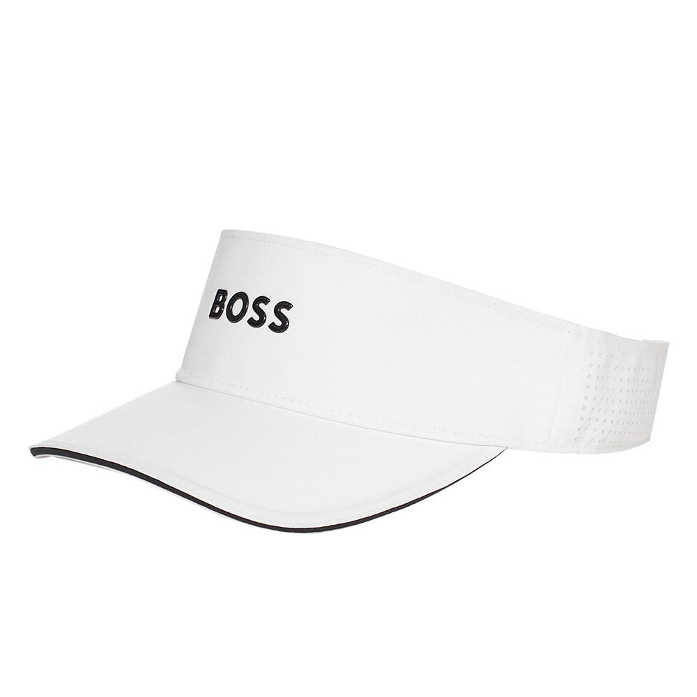 BOSS Golf Cap - Quill Visor TOC - Bright White SP26