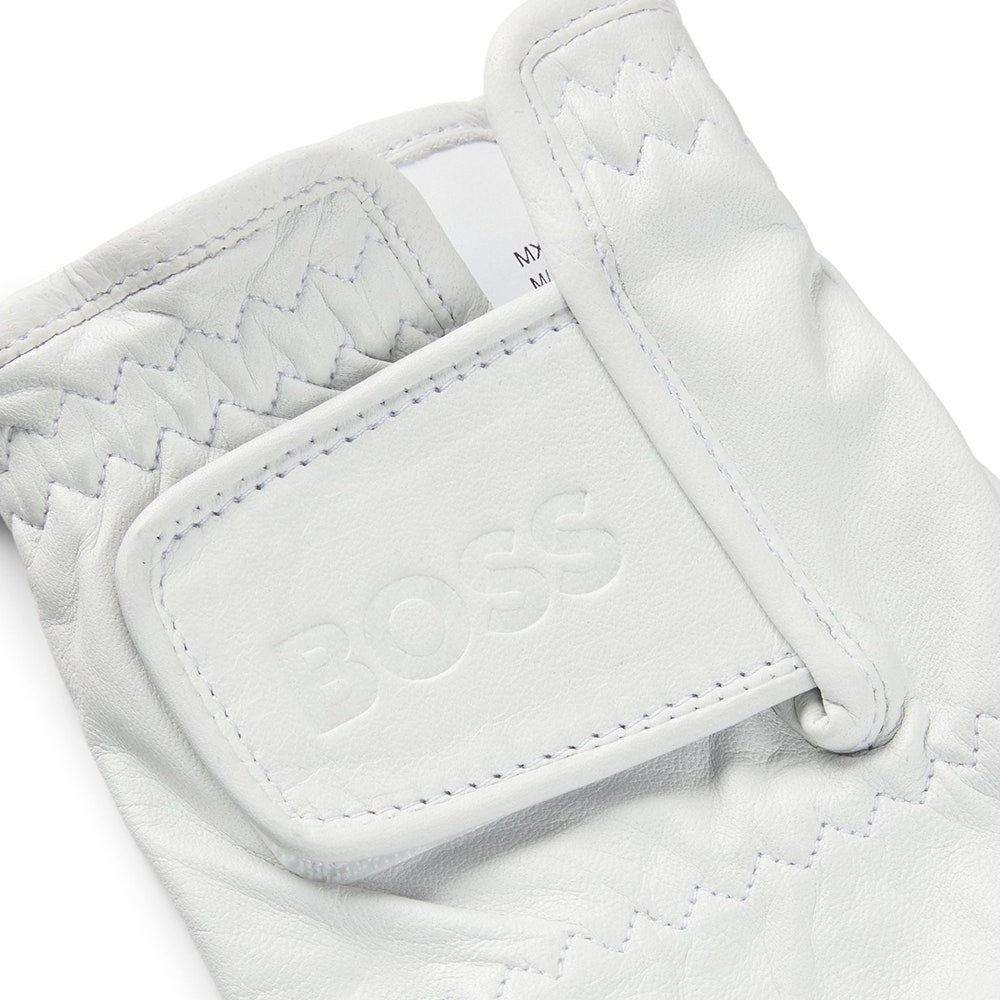 BOSS Golf Gift Set - Tohmas Glove & Towel - Bright White SP26