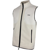 BOSS Golf Gilet - Hole19 Sveedy Vest - Almond Milk WI25