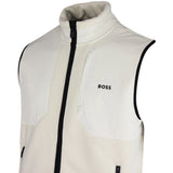 BOSS Golf Gilet - Hole19 Sveedy Vest - Almond Milk WI25