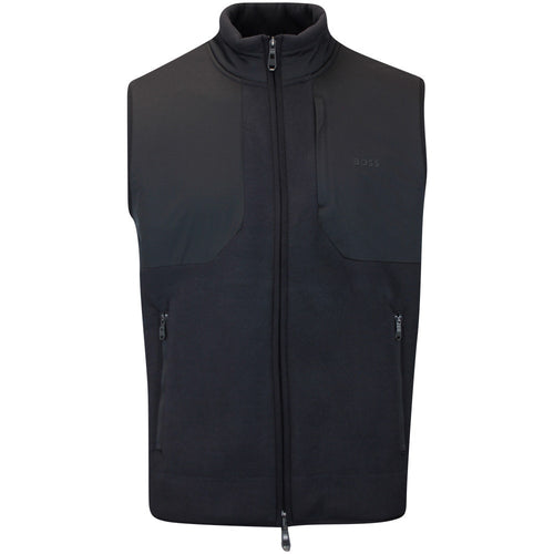 BOSS Golf Gilet - Hole19 Sveedy Vest - Black WI25