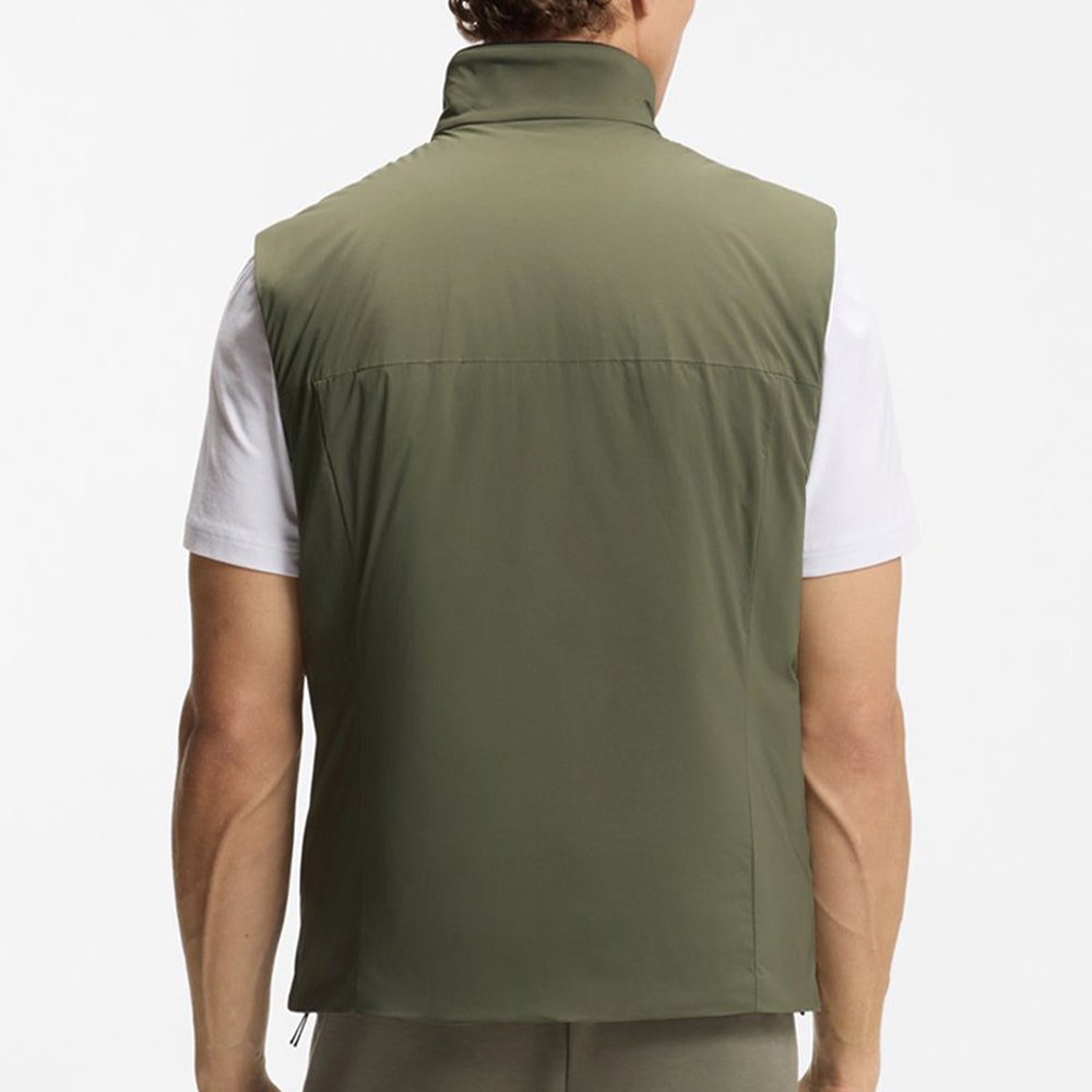 BOSS Golf Gilet - Lite-X Vest - Olive Green SP26