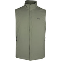 BOSS Golf Gilet - Lite-X Vest - Olive Green SP26