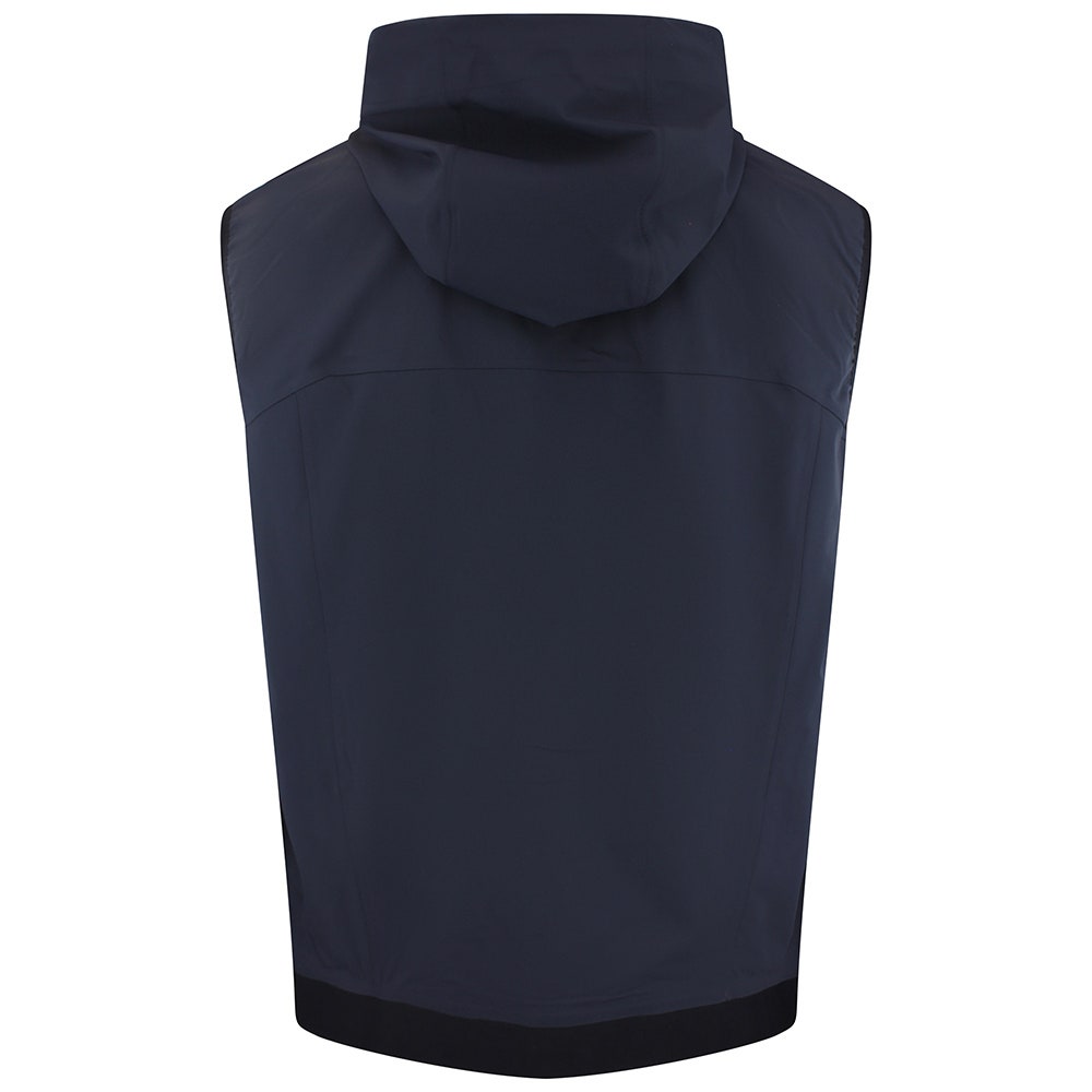 BOSS Golf Gilet - Terrace FZ Hooded Vest - Dark Navy SU26