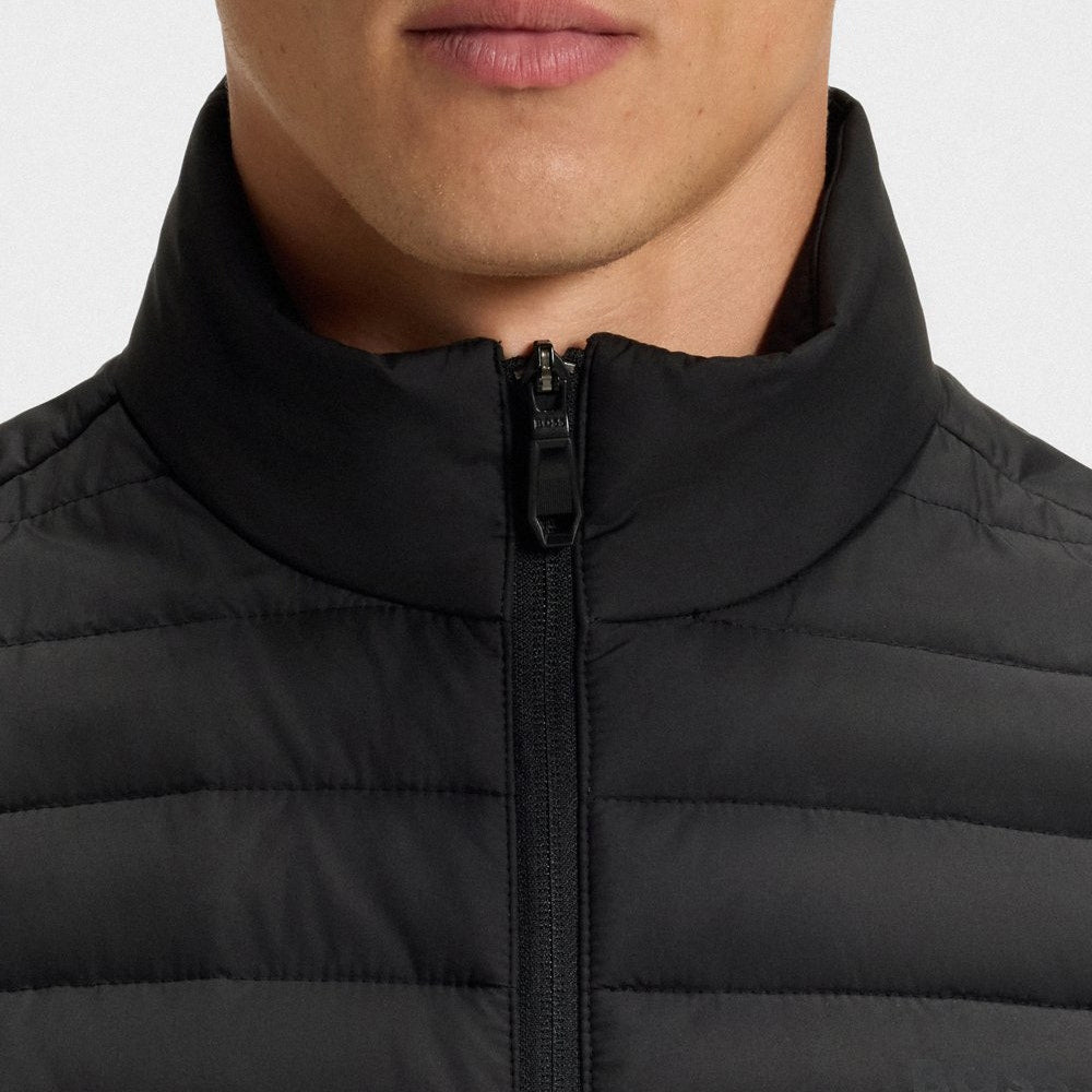 BOSS Golf Gilet - Urbanex FZ Vest - Black WI25