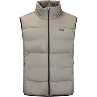 BOSS Golf Gilet - Urbanex FZ Vest - Brindle WI26