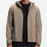 BOSS Golf Jacket - Airynix Hoodie FZ - Brindle FA26