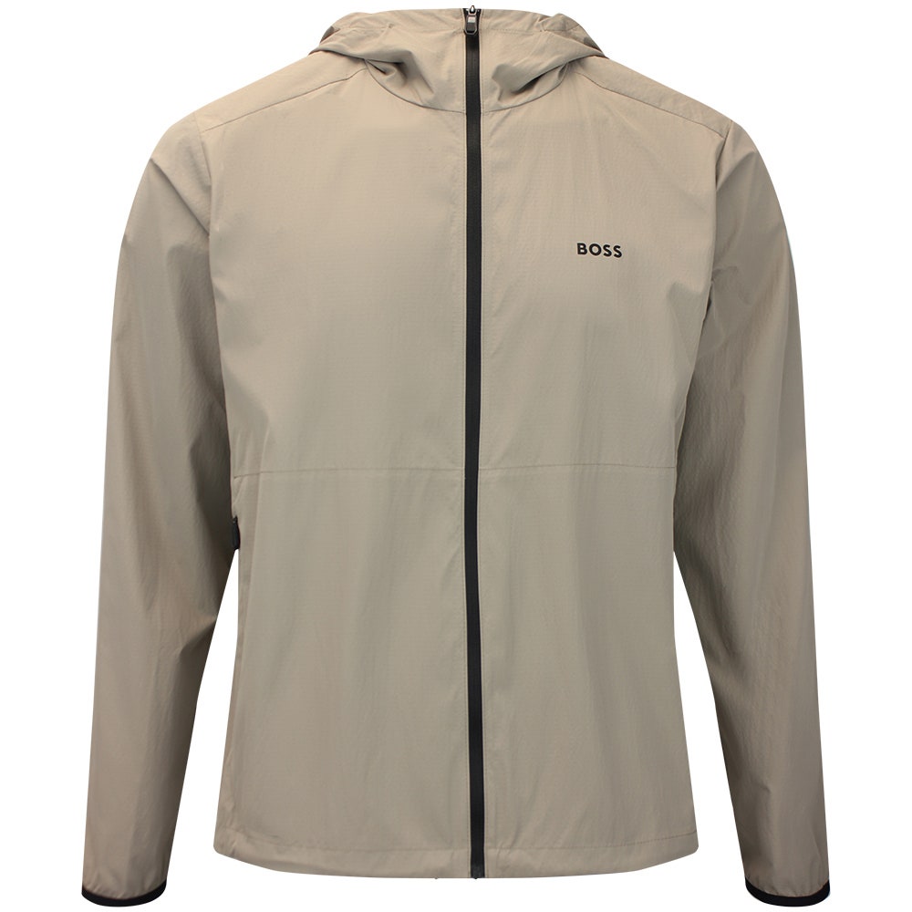 BOSS Golf Jacket - Airynix Hoodie FZ - Brindle FA26